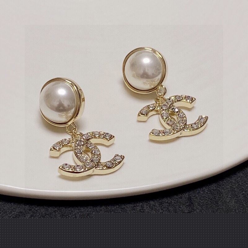 Ch*el earrings